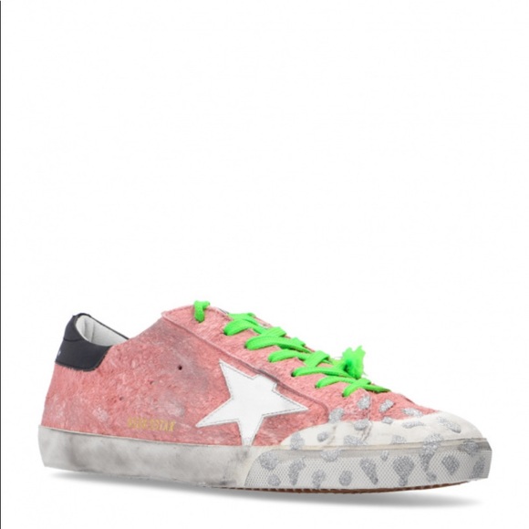 Golden Goose Super Star Penstar Pink Sneakers Size 40 - Picture 3 of 17